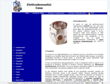 Tablet Screenshot of elettrodomestici-casa.com